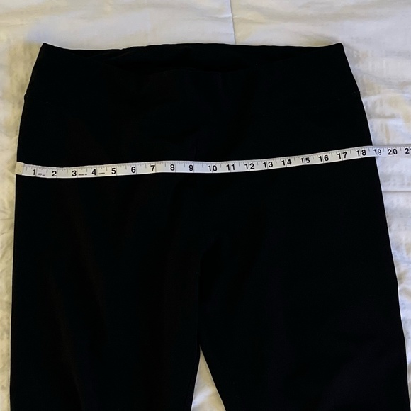 Black Leggings No Pockets, Polyester, L/XL - Picture 5 of 7